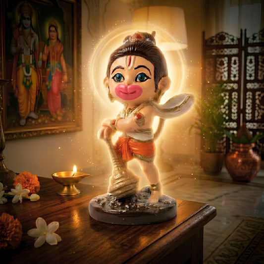 Bal Hanuman Idol – Child Hanuman Statue for Courage, Strength & Divine Protection