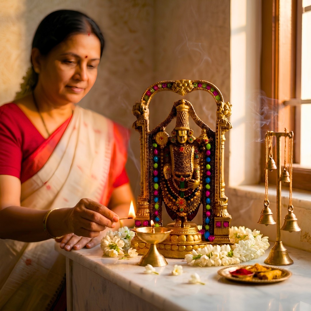 Lord Venkateswara Idol | Energised