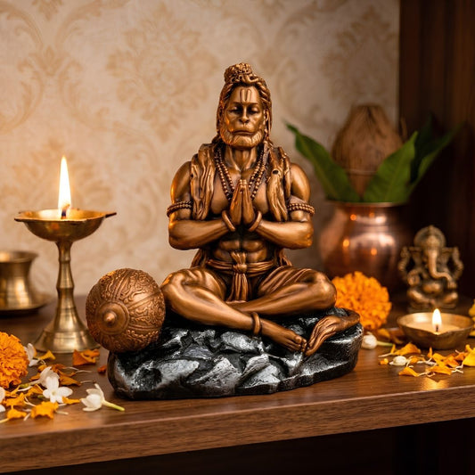 Mahabali Hanuman Meditating Idol | Energised