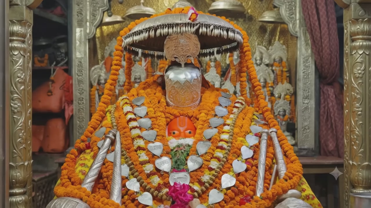 Hanuman Garhi Ayodhya Murti video