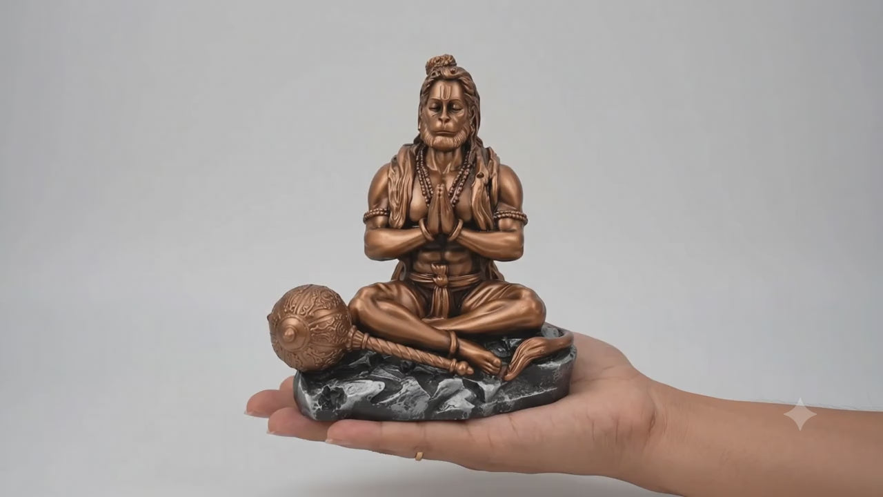 Mahabali Hanuman Meditating Idol | Energised video