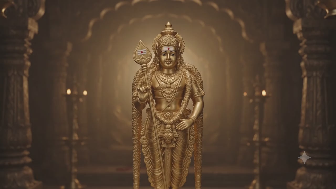 Murugan Vel Kada Combo (Silver & Golden) | Twin Sacred Bracelets for Strength & Protection video